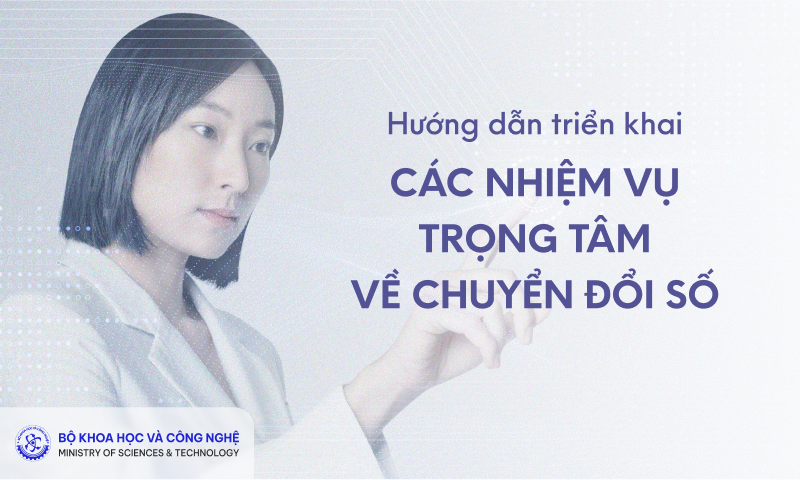 Hướng dẫn triển khai các nhiệm vụ trọng tâm về chuyển đổi số MOST02